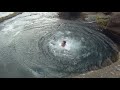 River jumping-Iceland