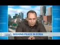 Faisal Alazem- Syrian Canadian Council- Kofi Annan Ceasefire Plan