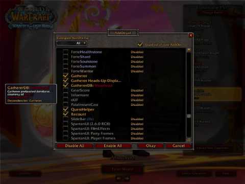 Gatherer DB tutorial - A gathering addon for miners and herbalists ...