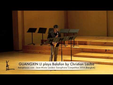 GUANGXIN LI plays Balafon by Christian Lauba