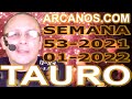 Video Horscopo Semanal TAURO  del 26 Diciembre 2021 al 1 Enero 2022 (Semana 2021-53) (Lectura del Tarot)