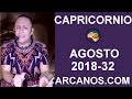 Video Horscopo Semanal CAPRICORNIO  del 5 al 11 Agosto 2018 (Semana 2018-32) (Lectura del Tarot)