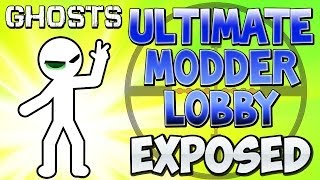COD Ghosts - "ULTIMATE MODDER LOBBY" Exposed! (HACKERS EXPOSED) Call of Duty