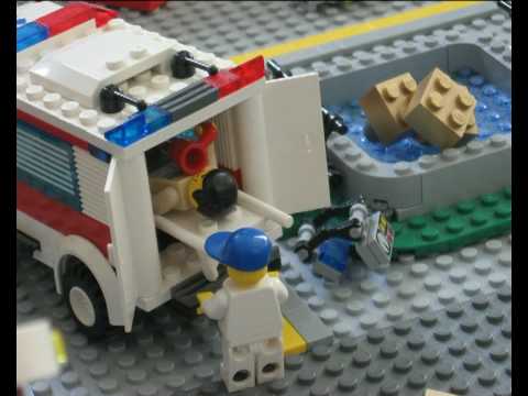 Lego City earthquake - YouTube