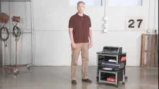 Safco Scoot Printer Stands 1855bl 1856bl Youtube
