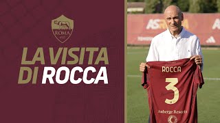 Francesco 'Kawasaki' Rocca visits Trigoria 💛❤️?