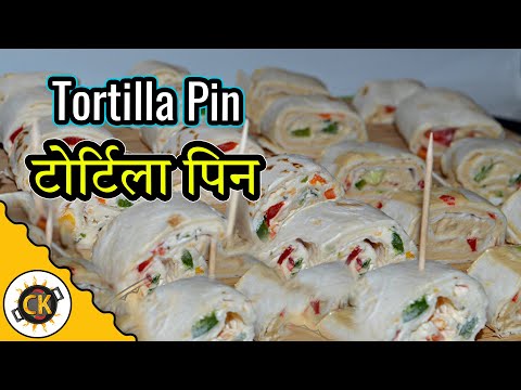 Download Pin Wheel (2 Types) Party Appetizer Recipe video by Chawlas-Kitchen.com Episode #256