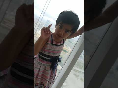Cute baby funny talk