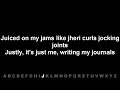 Blackalicious - Alphabet Aerobics - Lyric Video