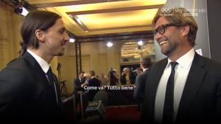 Zlatan Ibrahimović & Jürgen Klopp (best quality, ITA subs)