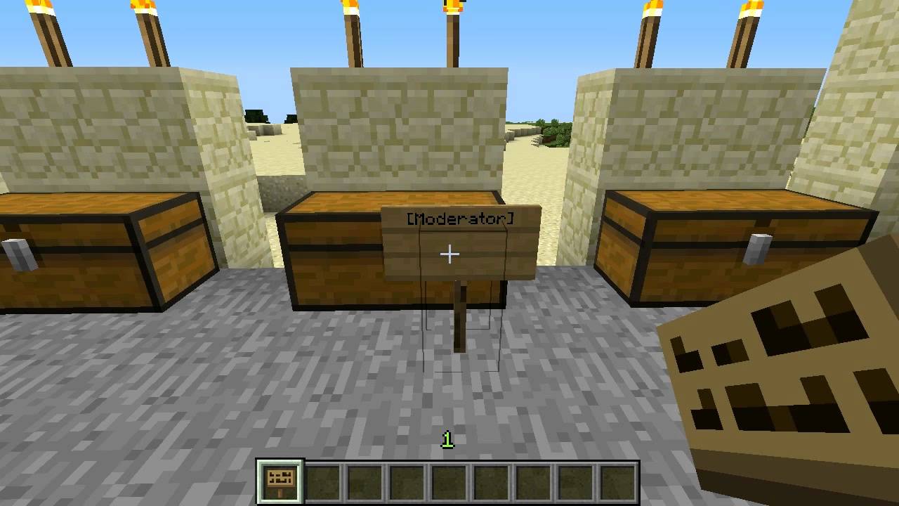 Bukkit Plugin Review - Lockette! Sign Based Chest/Door/Furnace ...