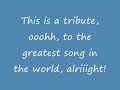 Tenacious D- Tribute W/ lyrics