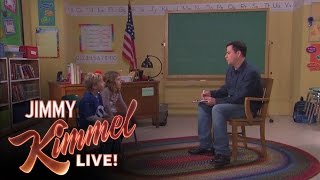 Jimmy Talks to Kids - Richest Person/Cutting Hair