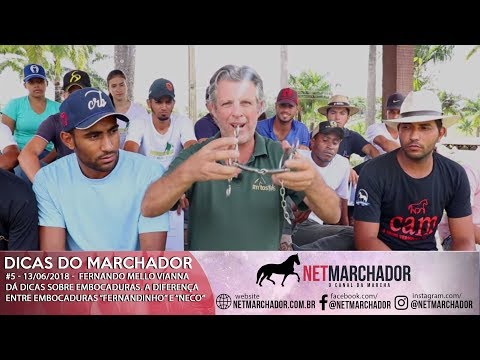 #5 DICAS DO MARCHADOR - FERNANDO MELLO VIANNA - A DIFERENÇA ENTRE AS EMBOCADURAS