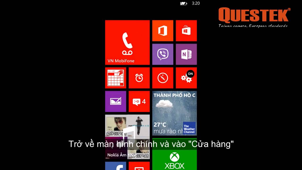 ... dẫn cài đặt ứng dụng SuperCam trên Windows Phone - YouTube