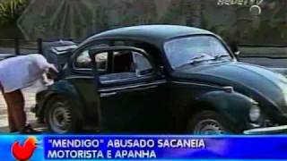 pegadinhas - mendigo quer carona