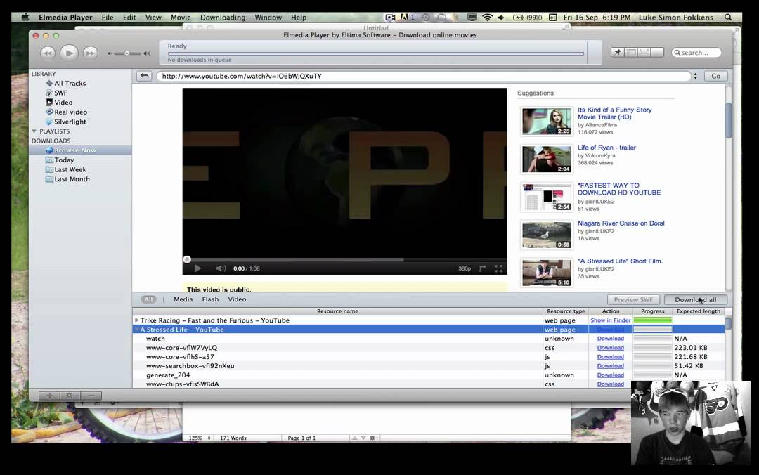 ELMEDIA PLAYER FOR MAC! FAST YOUTUBE DOWNLOAD & MORE! - YouTube