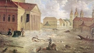 Последствия войны и потопа 19 в. Творчество художника Алексеева