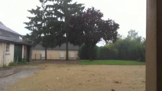 orage grêle ste marie la blanche 2 juillet 2013