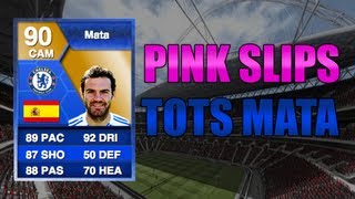 TOTS MATA PINK SLIPS LIVE! Fifa 13 Ultimate Team