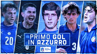 Primo gol in Azzurro: Bernardeschi, Mancini, Jorginho, Rivera, Maldini