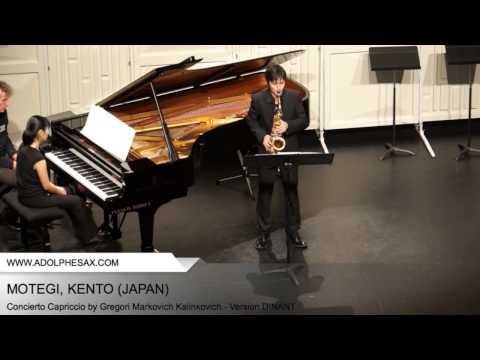 Dinant 2014 - Motegi, Kento - Concerto Capriccio by Gregori Markovich Kalinkovich