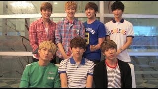 U-KISS / U-KISS JAPAN LIVE TOUR 2013 "Are U Ready?" コメント映像