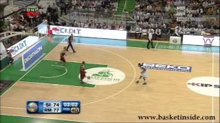 Basketinside.com-Play of the game G3 Siena-Roma: le triple finali di Brown