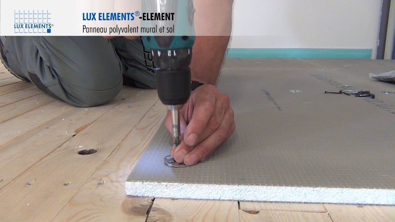 LUX ELEMENTS Montage : ELEMENT Panneau polyvalent sur