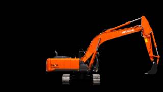 Hitachi ZX250LC-5 Exterior Walk-around - YouTube