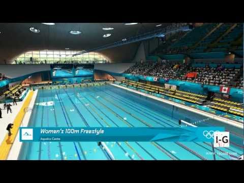 London 2012: The Official Video Game - Women's 100m Freestyle