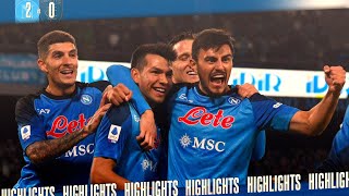 HIGHLIGHTS | Napoli - Empoli 2-0 | Serie A - 14ª giornata