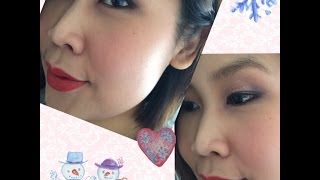 ♥黑咪化妝♥ 又到聖誕之善良粉紅妝 Nice Pink Makeup Look