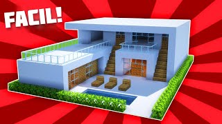 Cómo hacer una casa moderna en Minecraft para Survival