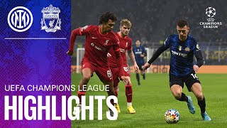 INTER 0-2 LIVERPOOL | HIGHLIGHTS | UEFA Champions League 2021/22 ⚽⚫🔵?