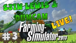 Yogscast Farming Sim Livestream highlights with Sjin, Lewis and Duncan #3