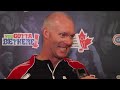 2012 Tim Hortons Brier Draw 11 Media Scrum