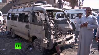 Жертвами серии взрывов в Багдаде стали около 60 человек