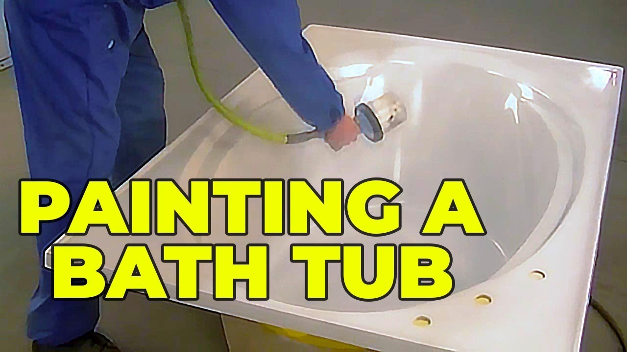 How to Paint a Bathtub YouTube