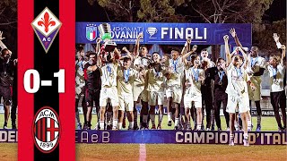 Our Under-15s are Champions of Italy | Fiorentna 0-1 AC Milan