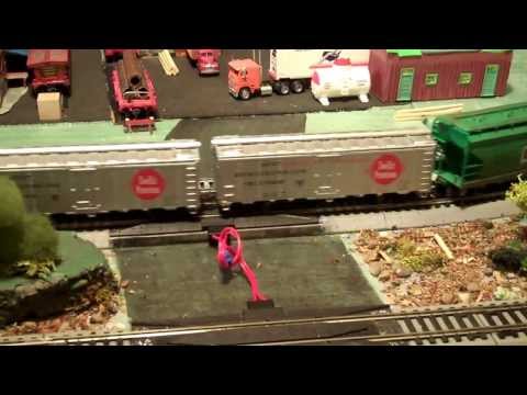 Model HO Trains Maintenance Of Way Train