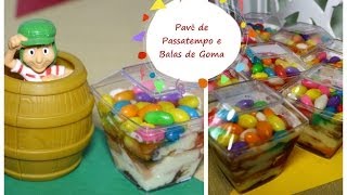 Kacozinha: Pavê de Passatempo com Balas de Goma