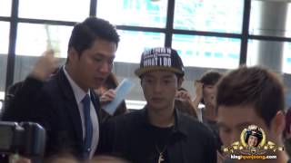 2013.09.14. KIM HYUN JOONG 김현중 fancam - Gimpo Airport (for. HND, JPN)