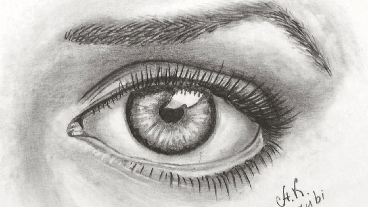 How To Draw A Realistic Eye With Promarkers Time Lapse ... How To Draw A Realistic Eye With Promarkers Time Lapse ...