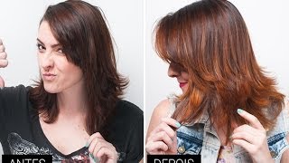 Como fazer mechas californianas em casa