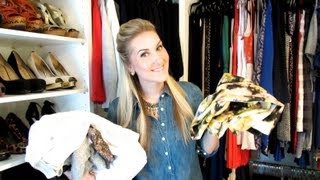 Let's Clean Out My Closet! Organization & De-Cluttering Tips