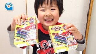 トッキュウジャーのトッキュウレッシャーチョコ【がっちゃん4歳】夢のトッキュウ券