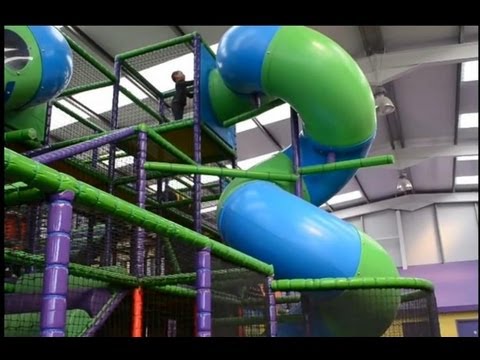Indoor Playground Fun Cool Children's Play Center Ball Pool Slides Playroom | TheChildhoodlife