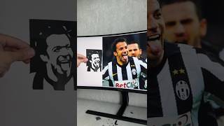 Juventus Legend Del Piero Papercut 🤩?