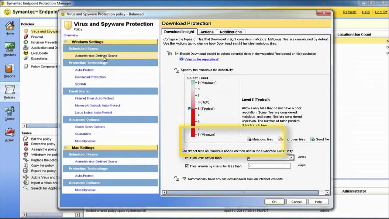 update symantec endpoint protection manager 14
